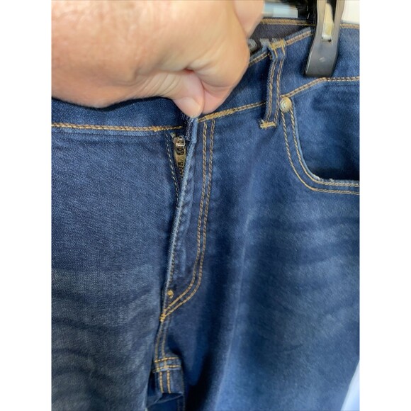 Rugby University Straight Jeans Men’s Sz 38x27 Blue Adjusted Inseam 27 Stretch - Picture 3 of 12